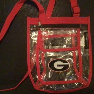 Georgia UGA clear stadium purse